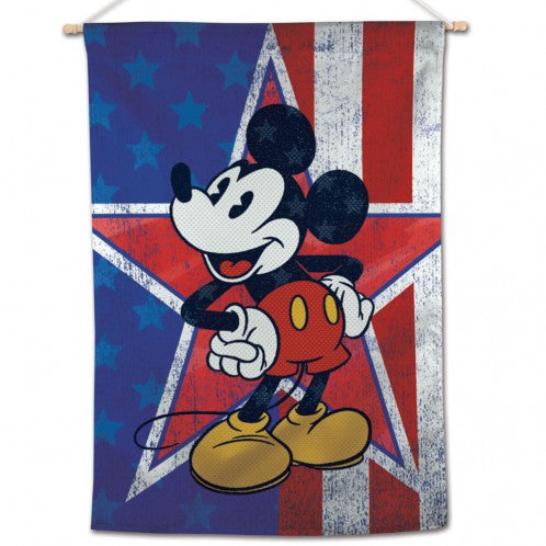 Mickey Mouse Heritage Printed Seasonal House Flag; Polyester