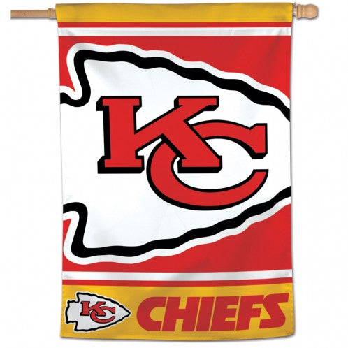 Kansas City Chiefs House Flag; Polyester