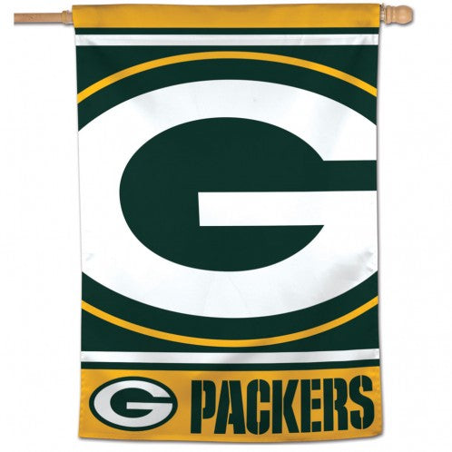 Green Bay Packers Team House Flag; Polyester