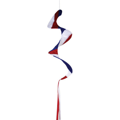 Patriotic Whirlwind Windsock; 80"L