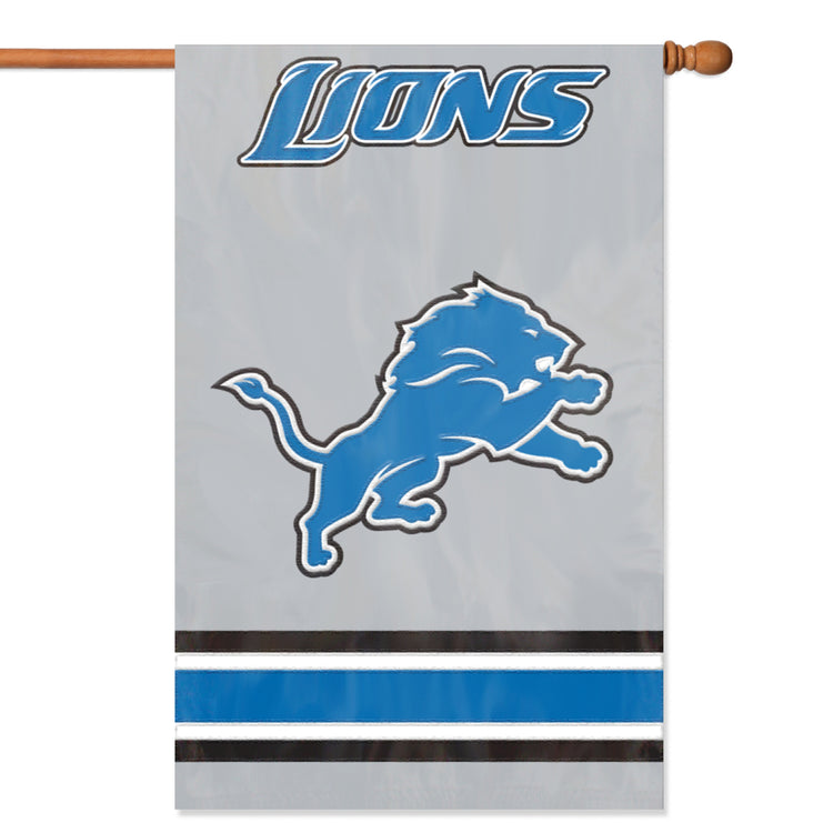 Detroit Lions Double Sided House Flag