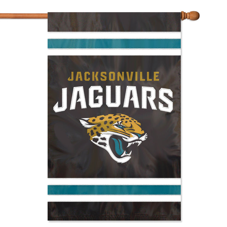 Jacksonville Jaguars Double Sided House Flag