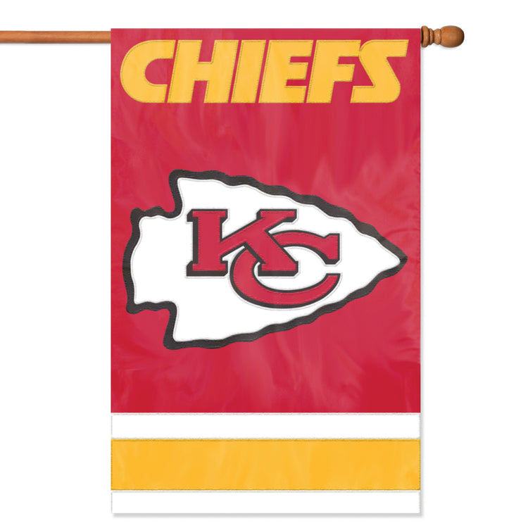 Kansas City Chiefs Double Sided House Flag