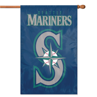 Seattle Mariners House Flag; Polyester