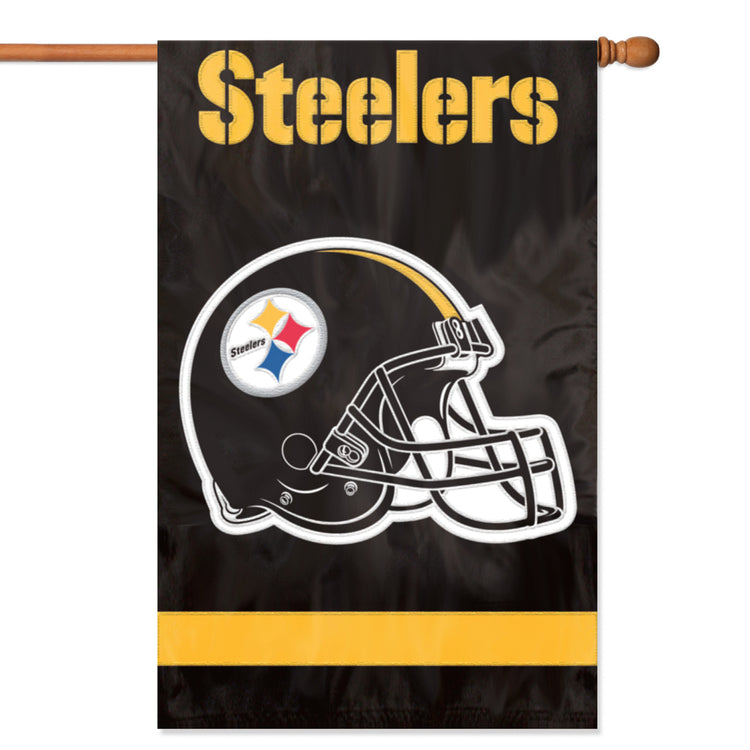 Pittsburgh Steelers Double Sided House Flag
