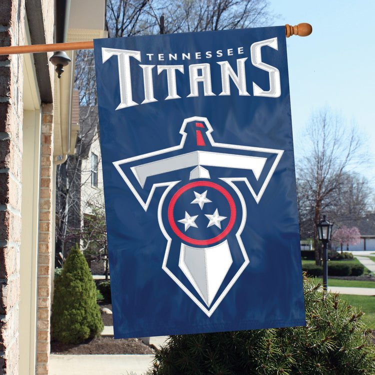 Tennessee Titans Double Sided House Flag