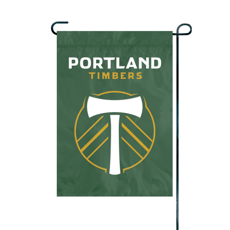Portland Timbers Applique/Embroidered Garden Flag; 420 Denier Nylon