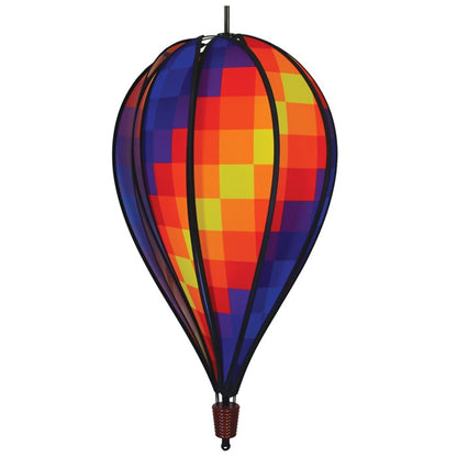 14"x25" Rainbow Pixel 10 Panel Hot Air Balloon