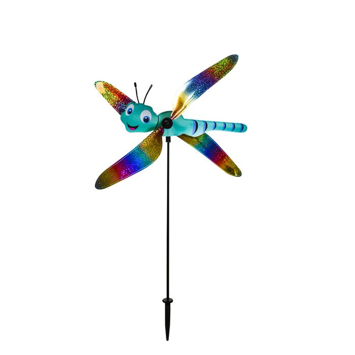 Dragonfly Baby Whirligig Spinner; Nylon 16"x29", diameter 7"