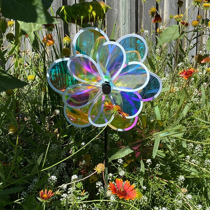 Iridescent Flower Spinner