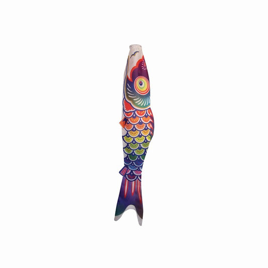 "Spectrum Koi Fish" Seasonal Windsock; Polyester