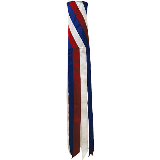 Patriotic Spiral Windsock; Polyester