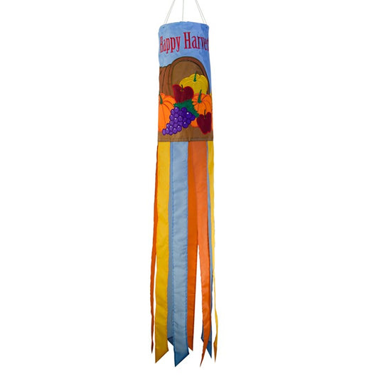 Happy Harvest Polyester Windsock