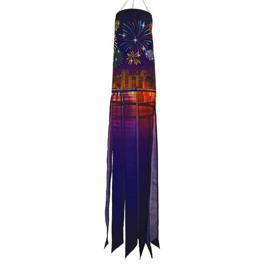 Fireworks Windsock; Polyester