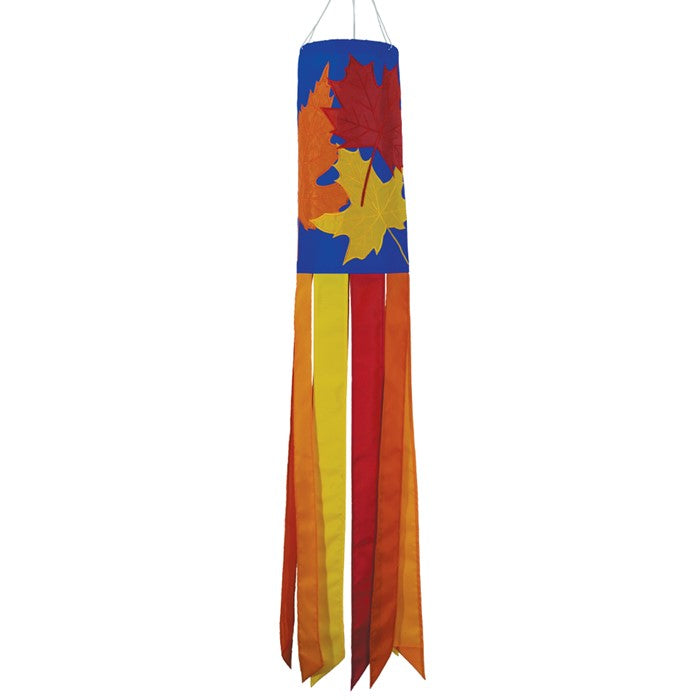 Fall Leaves Applique Windsock
