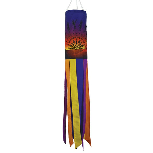 Kokopelli Sunset Windsock