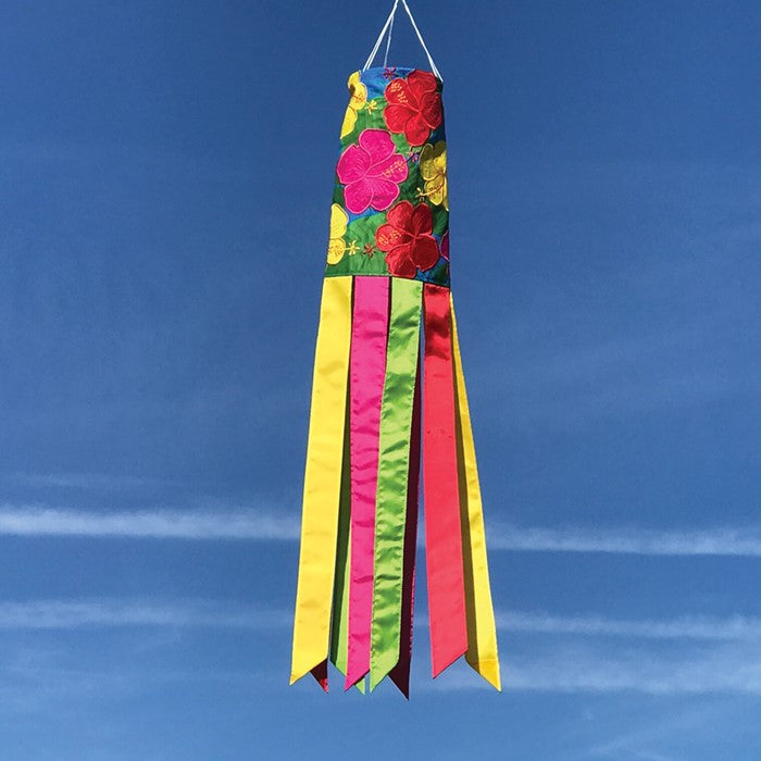 Tropical Flowers Windsock