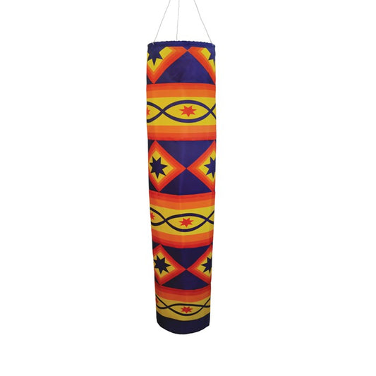 Desert Sunset Cone Style Windsock; Polyester